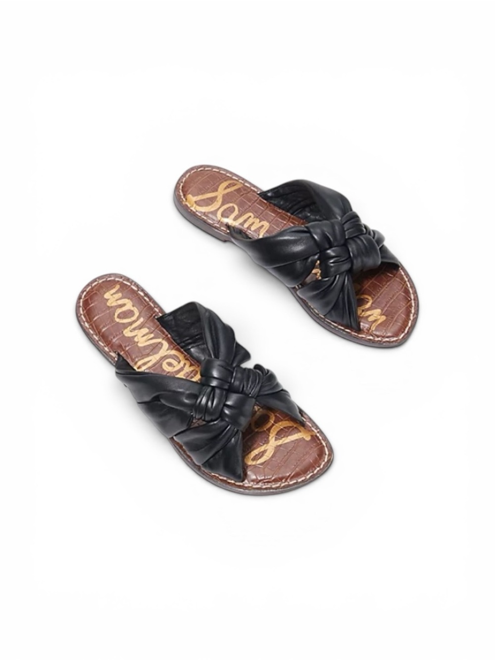 Sam Edelman Women's Garson Quatro Knot Slide Sandals  Sz 7.5